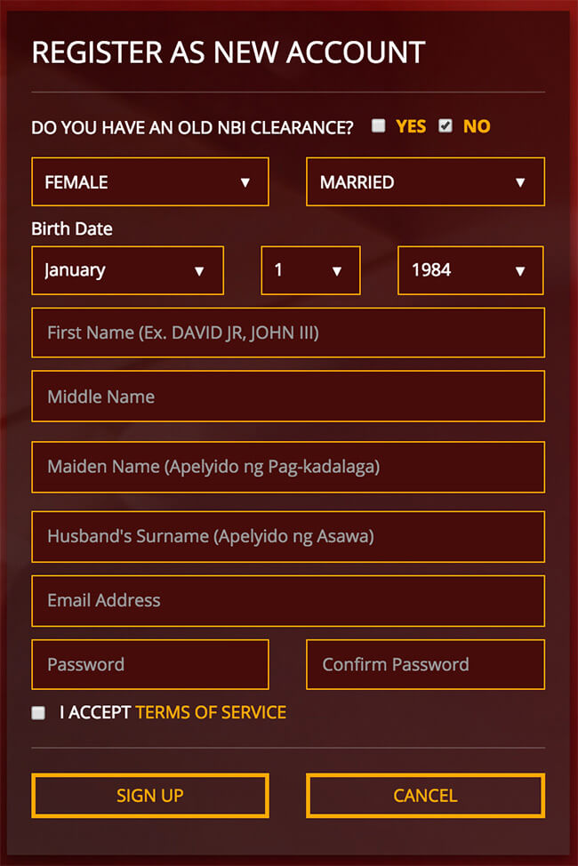 How To Change Last Name In Nbi Clearance For Married Women