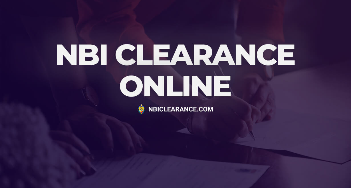 NBI Clearance Online Application for 2022 : NBI Clearance Online