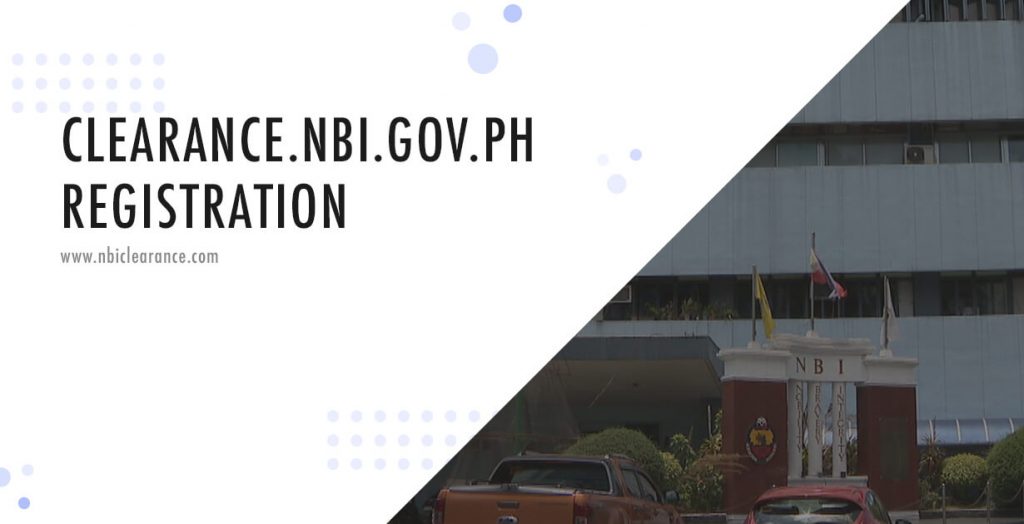 CLEARANCE.NBI.GOV.PH REGISTRATION